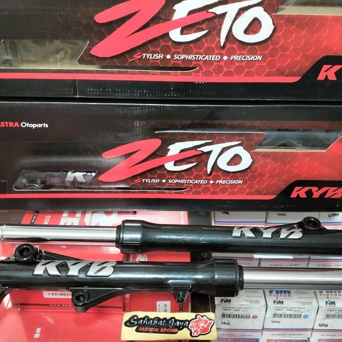 Shock Tabung Depan KYB ZETO Beat Karbu Beat Fi Scoopy Karbu Scoopy Fi Vario 125 Vario 150 Vario 110 