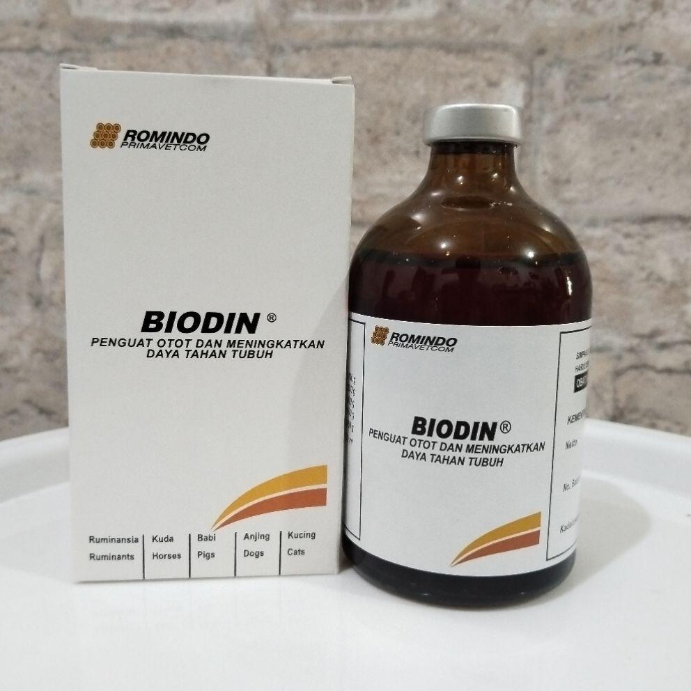 Biodin 100Ml Penguat Otot Hewan (Atp)