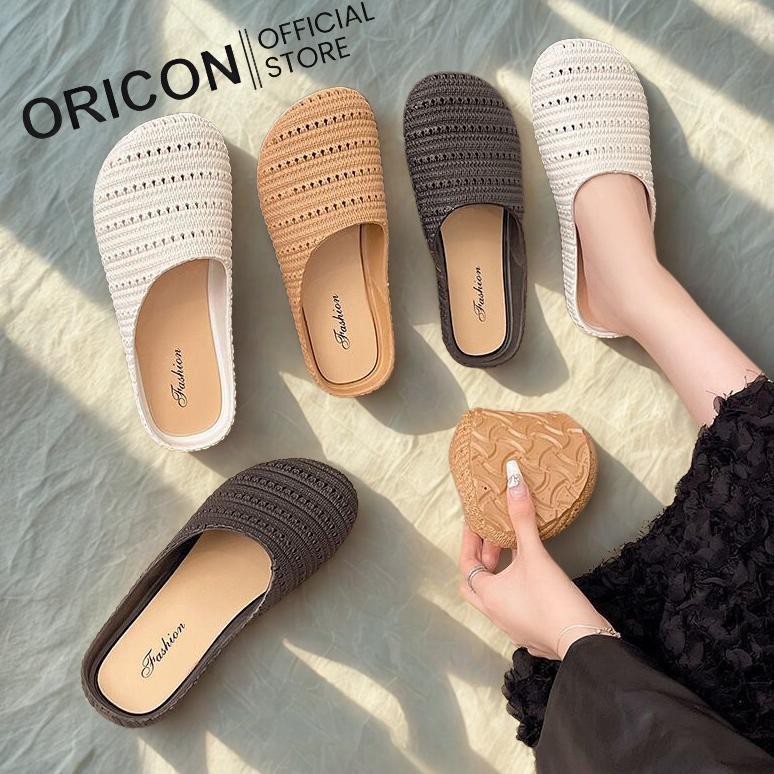 HOT DEALS Sandal Slop Anti Slip Sendal Karet Sandal Flat Jaring Jaring