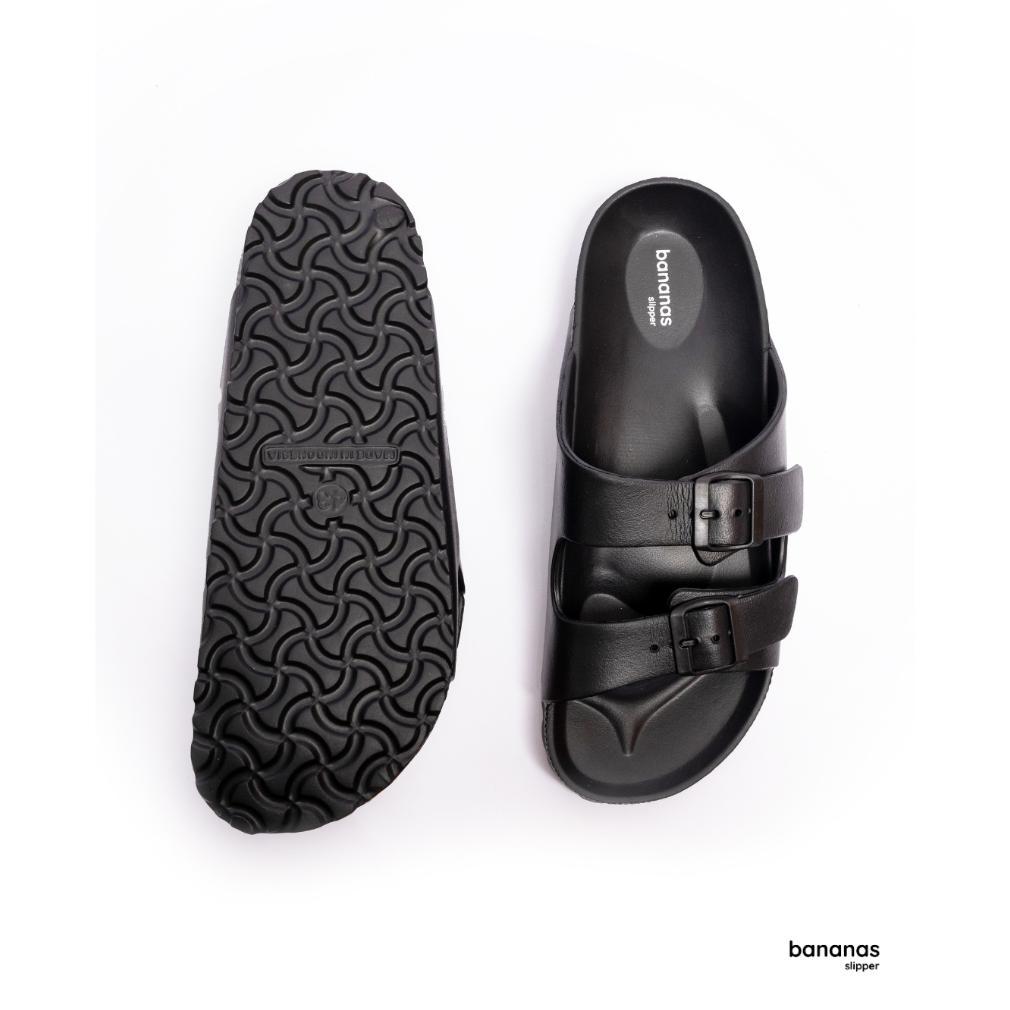 Discount Bananas Slipper Sandal Burro Black Unisex