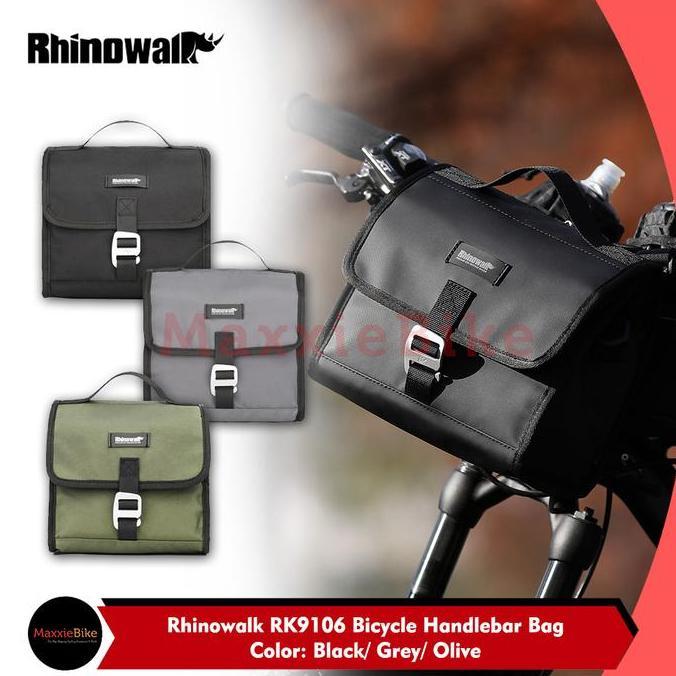 RHINOWALK Tas Sepeda Multifungsi RK9106 Handlebar Bag Tas Depan Sepeda MTB Roadbike RHINOWALK Tas Se