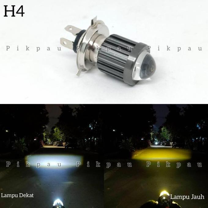 Lampu Utama H4 LED IBRIGHT Laser High Low Alqshop