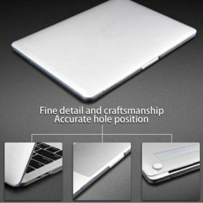 Termurah Hardcase Casing Mika Case Bening For Macbook Pro 15" 15.4 Transparan Dvd Rom Unibody