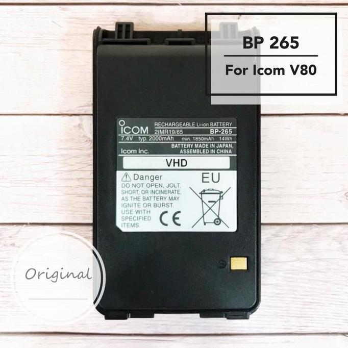 Baterai Icom V80 Original Terbaru 