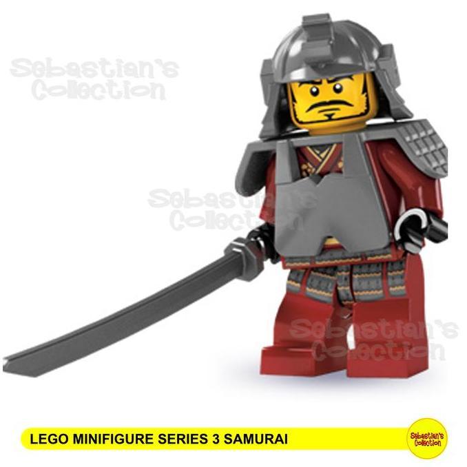 Promo LEGO MINIFIGURE SERIES 3 SAMURAI Diskon