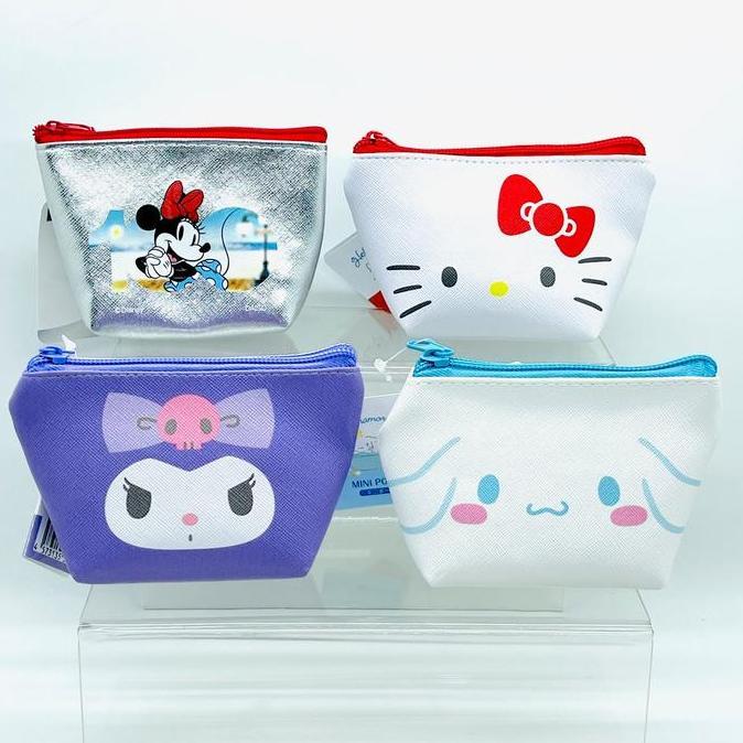 SANRIO DISNEY MINI POUCH MAKE UP POUCH COIN POUCH SANRIO DAISO JAPAN