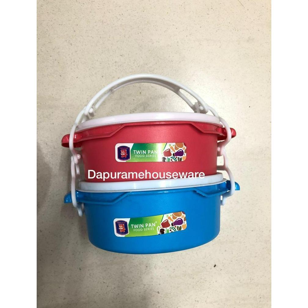 NEW DEALS RANTANG BULAT RT15 TWINPAN / KOTAK MAKAN TINGKAT