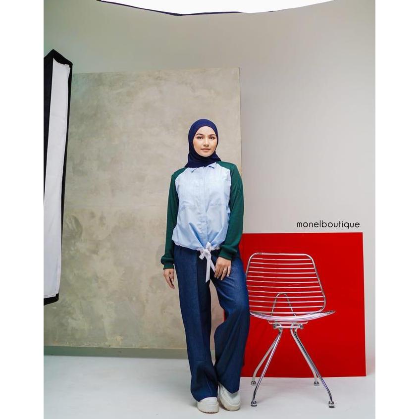 RALITA TOP BY MONEL BAHAN ADEM ATASAN PREMIUM MURAH KEMEJA WANITA KEKINIAN MEWAH KEMEJA BLOUSE WANIT