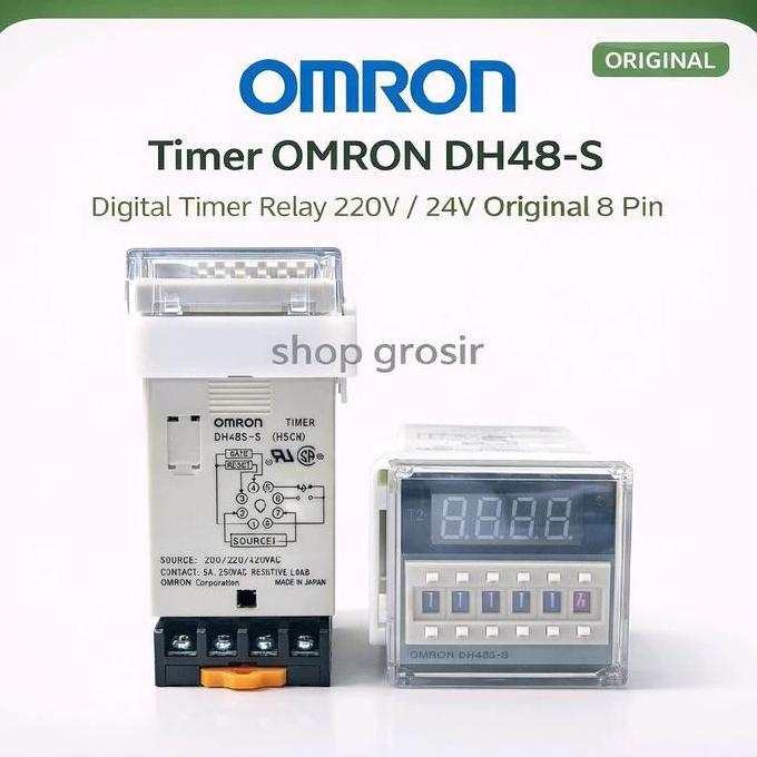Timer Omron DH48SS Digital Original Dh48s-s