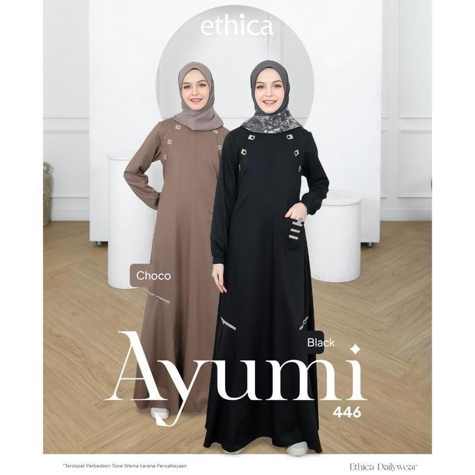 Ethica Dress Gamis Baju Muslim Ayumi 446 Wanita