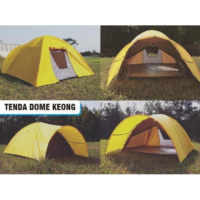 * TENDA DOME KEONG DOUBLE LAYER KAPS 8 //