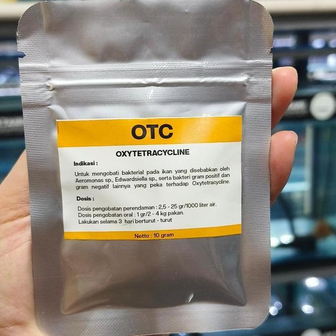 OTC OXYTETRACYCLINE OBAT IKAN ANTIBIOTIK IKAN
