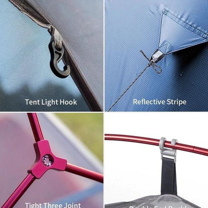 * TENDA CLOUD UP 2X 20D NATUREHIKE NH17T001-T (UPGRADE VERSION) ''