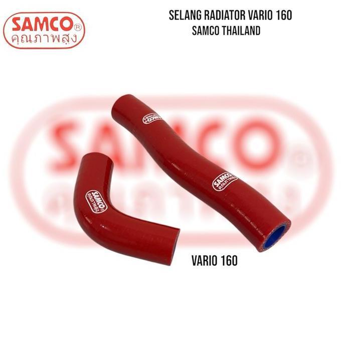 Promo Samco - Selang Radiator Samco Vario 160 Pcx 160 Samco Thailand Series Warna Red and Blue Disko