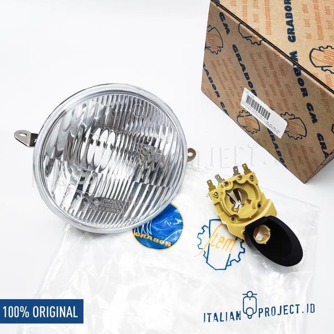 Headlamp Siem Vespa PX Bulat PX Arcobaleno