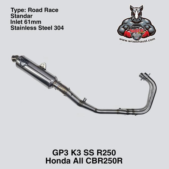 Knalpot WRX Header Only R250 CBR250RR