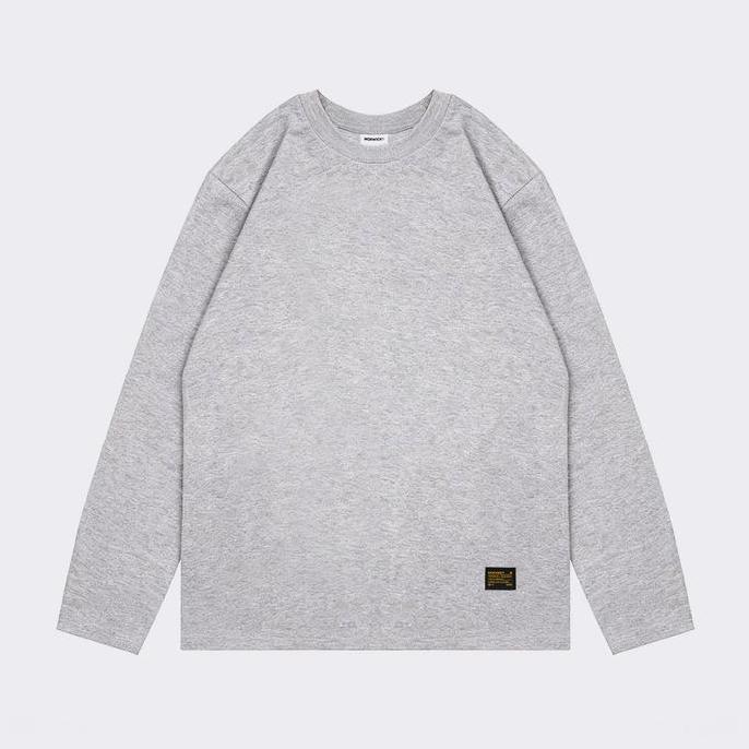 MORWICK - Kaos Long Sleeve Lengan Panjang Pria - Based - Misty