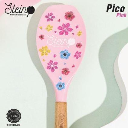 STEIN STEINCOOKWARE PICO SPATULA SUTIL SPOON KAYU AKASIA TAHAN PANAS MURAH