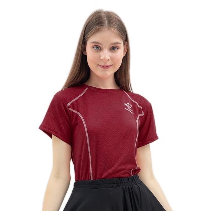 DS164 - JERSEY MERAH MAROON (Baju Saja)