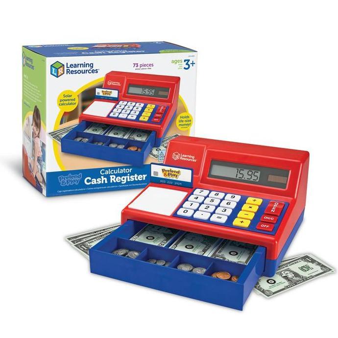 Learning Resources Pretend & Play Calculator Cash Register