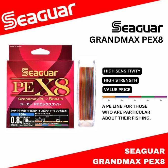 FYP SEAGUAR PE LINE GRANDMAX PE X8 *