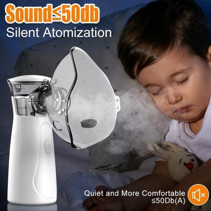 N1 Nebulizer Portable Alat Nebulizer Anak Untuk Terapi Pernafasan Nebulizer Asma For Kids Obat Wajah