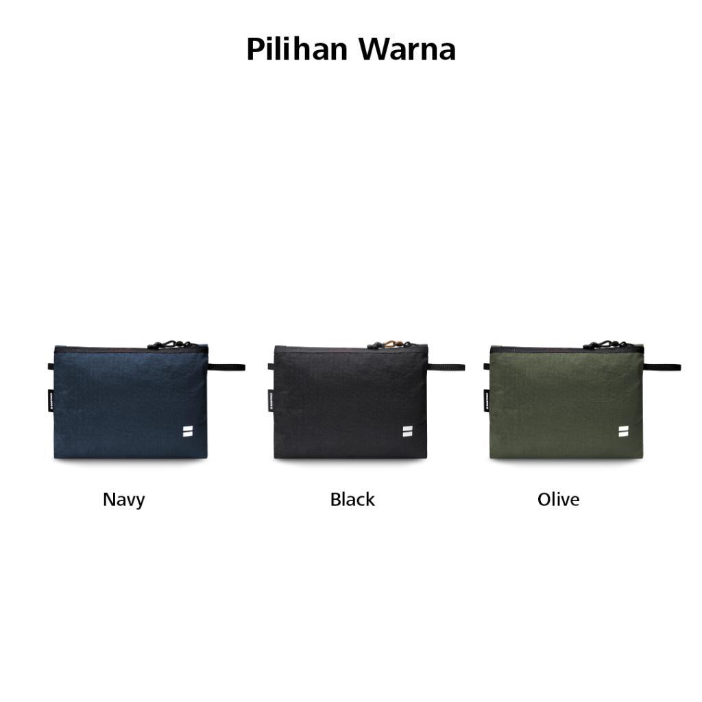 Bodypack Zigra Dopp Kit Handbag Tas Tangan Multifungsi Ringan Dan Kuat - Hitam