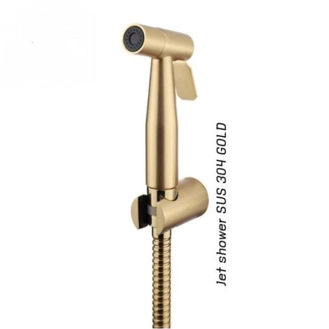 Jet Shower Stainless Gold Jet Shower Toilet