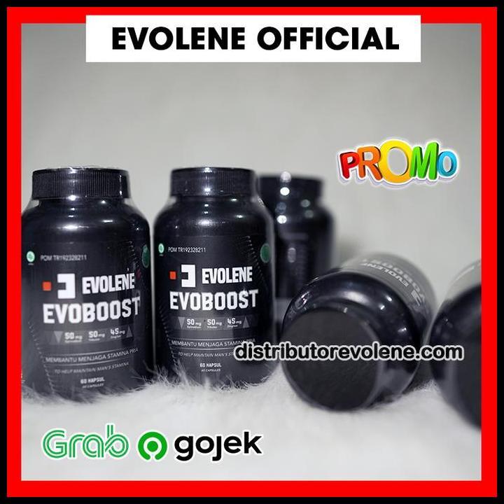 Best Seller Evolene Evoboost Testolene Evo Boost 60 30 Kapsul Testosterone Testo Boost Bpom