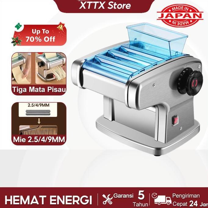 PROMO TERBARU [COD] Tixx Mesin Pembuat Mie Molen Pasta Maker Gilingan Mie Alat Penggiling Multifungs