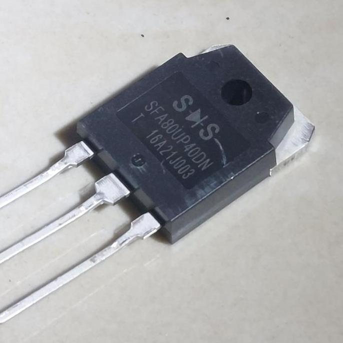 SFA80UP40DN TO-3P SFA80UP40 SFA 80UP40 80UP40DN SS DIODA 80A 400V FAST RECOVERY DIODE THROUGH HOLE I