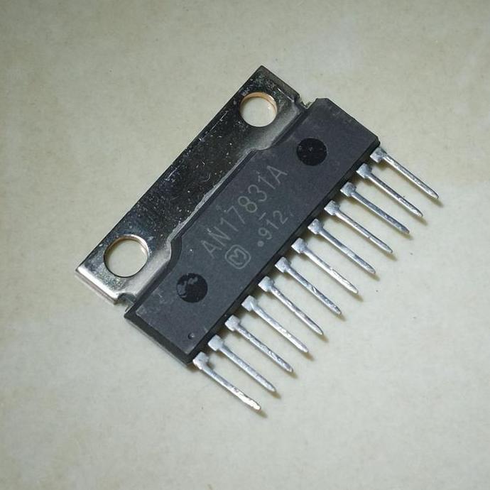 AN17831A SIP-12 AN 17831A AN17831 17831 IC SILICON MONOLITHIC BIPOLAR CLASS-AB STEREO 44W AMPLIFIER 