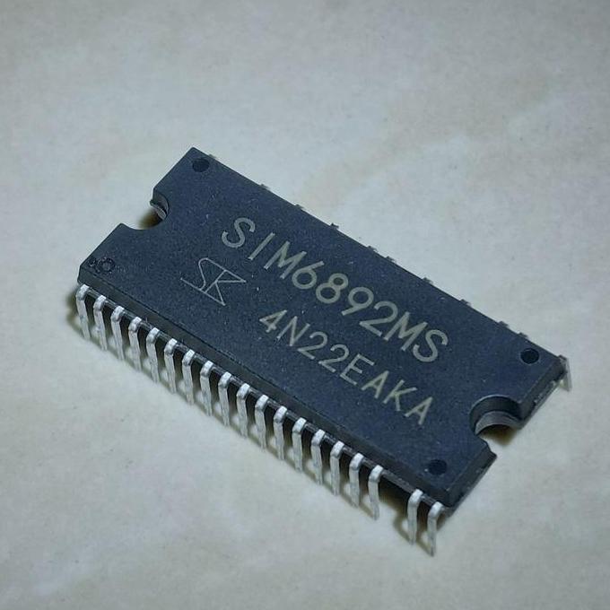 SIM6892MS DIP-40 SIM6892 SIM 6892 6892MS IC CHIP UNTUK MODUL KULKAS INVERTER KOMPONEN PARTS REGULATO
