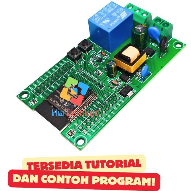 Modul Relay Wifi Esp32 Bluetooth Esp32-Wroom Ac Power Terbaru 