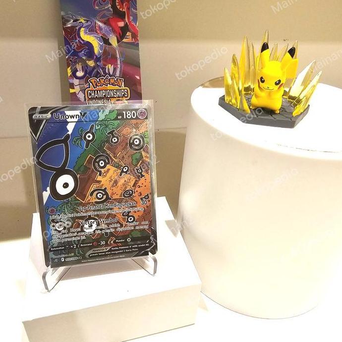 Unown V SR AA pokemon tcg indo