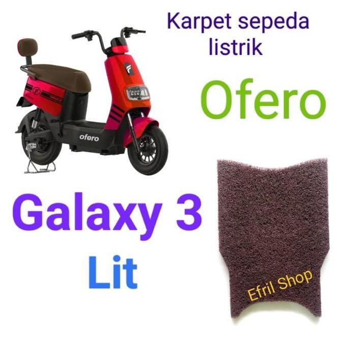 Karpet sepeda listrik OFERO GALAXY 3 Lithium
