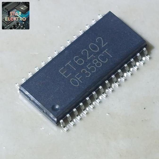 ET6202 SOP-28 ET 6202 IC LED DISPLAY WUXI ETEK ARDUINO DRIVER CHIP CMOS LOW POWER SE27