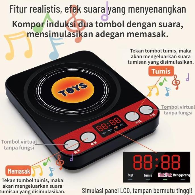 81pcs Mainan Dapur Anak Kitchen Set Masak Masakan Mainan Dapur Cooking Set Mainan Anak Perempuan Mai