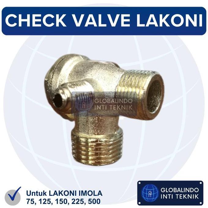 Check Valve 1/2 Inch Kompresor Angin Lakoni Imola 3/4 1 1.5 2 2.5 Hp Terbaru 