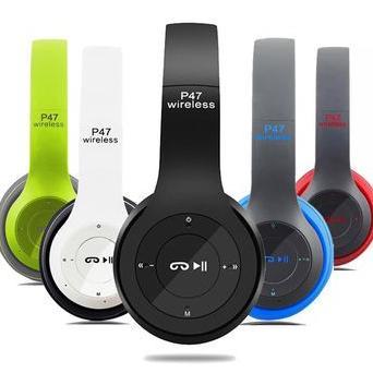 hot product headphone bluetooth gaming headset wireless pro bass p47 headset bluetooth p47 headset b