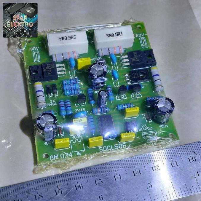 DRIVER POWER SOCL 506 GM KIT 024 SUPER OCL AMPLIFIER AMPLI SOCL506 PCB RAKITAN SE27