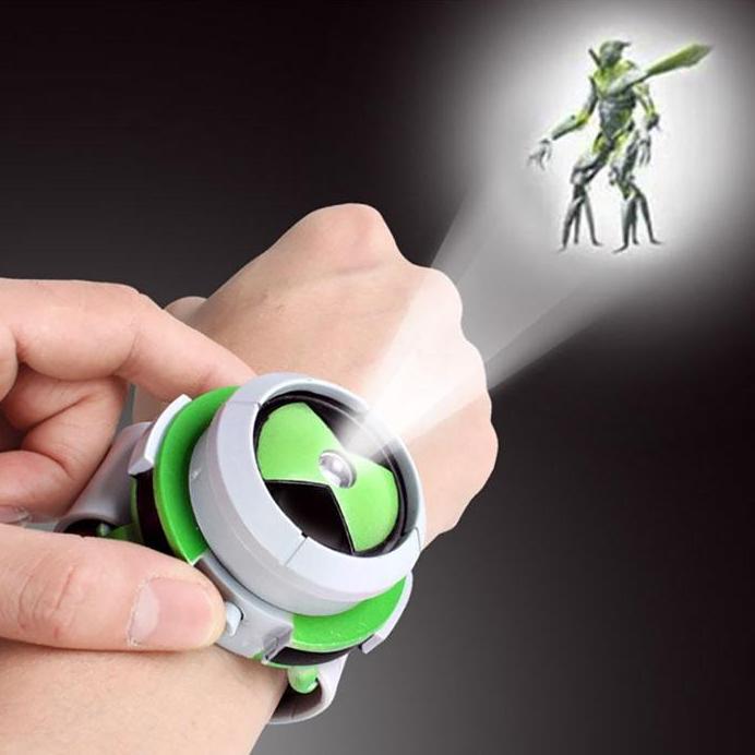 BEN 10 Basic Omnitrix Jam tangan proyeksi generasi kedua 16 jenis gambar Hadiah anak Omnitrix