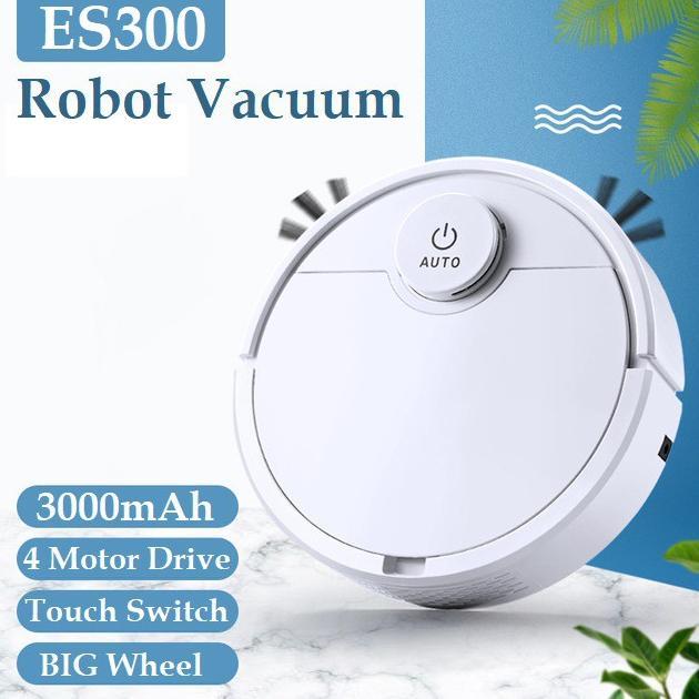 NEW PRODUCT ROBOT VACUUM CLEANER ES300 PENYAPU ROBOT MULTIFUNGSI UPGRADED MURAH READYSTOCK