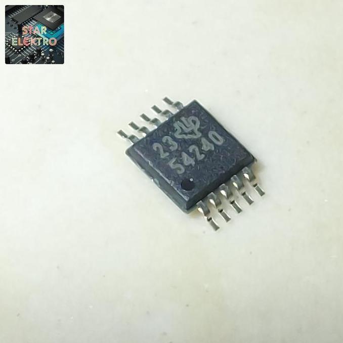 54240 MSOP-10 SMD TPS54240 TPS54240DGQR TPS IC STEP DOWN DC 3.5V 42V 2.5A 2.5MHZ CONVERTER ECO MODE 