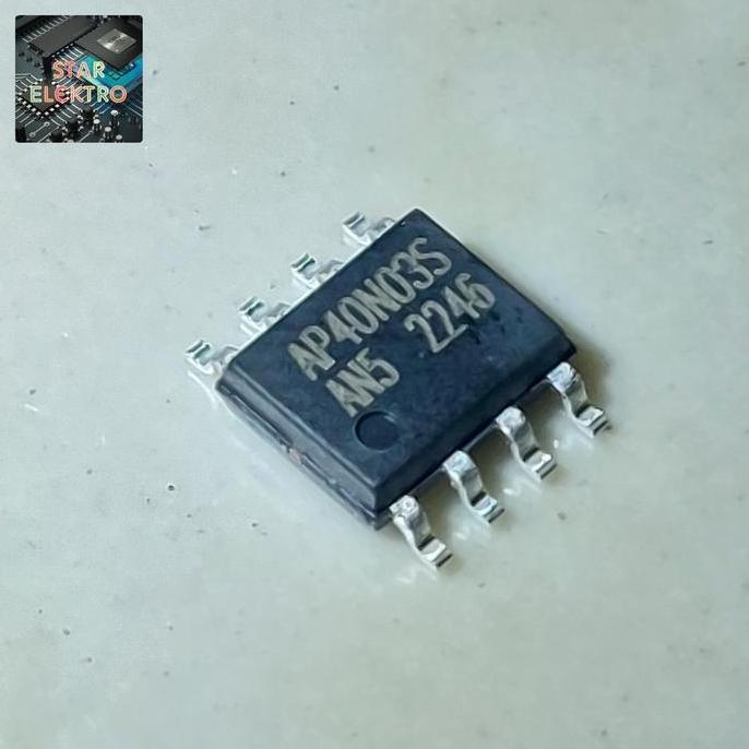 AP40N03S SOP-8 SMD AP40N03 AP 40N03S 40N03 ADVANCED POWER APEC IC N-CHANNEL MOSFET 40A 30V 1.5W FET 