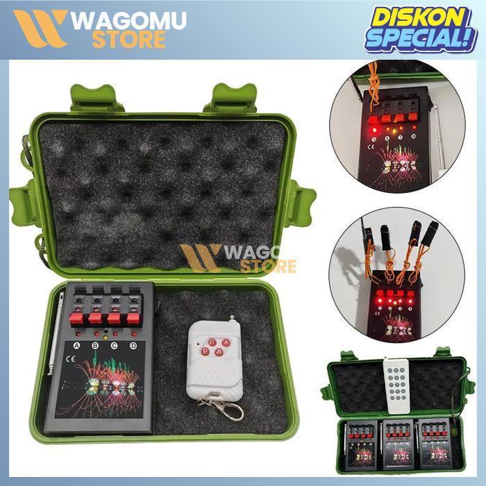 WAGOMU 4/15 Remote Firing system equipment/remote penembakan kembang api elektrik.