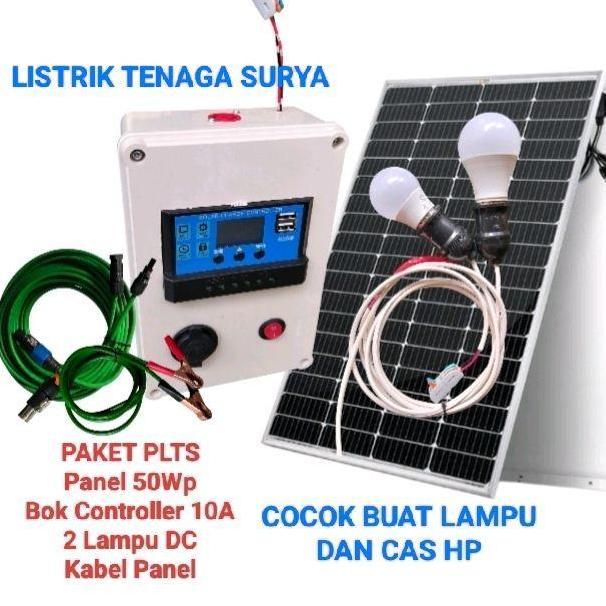 Solar Power  Listrik Tenaga Surya Cocok Buat Penerangan Dan Cas Hp