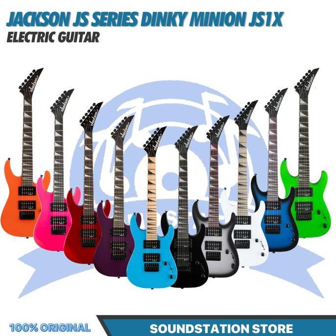 Jackson JS Series Dinky Minion JS1X Electric Guitar | Gitar Listrik Elektrik