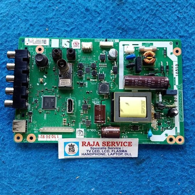 mb tv led sharp LC24LE1751-LC 24LE1751 mainboard mesin regulator psu