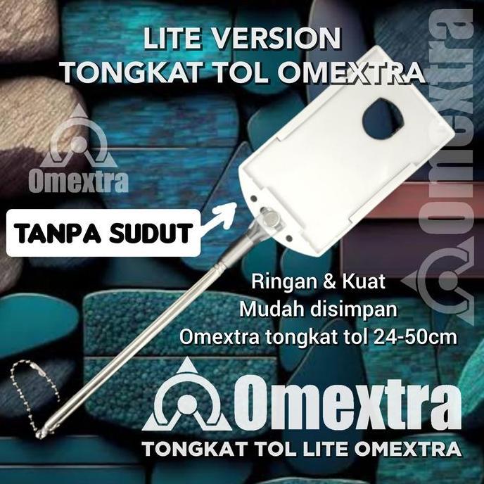 Tongkat Tol Lite Omextra Tongkat Tol Telescopic Tempat kartu tol mini